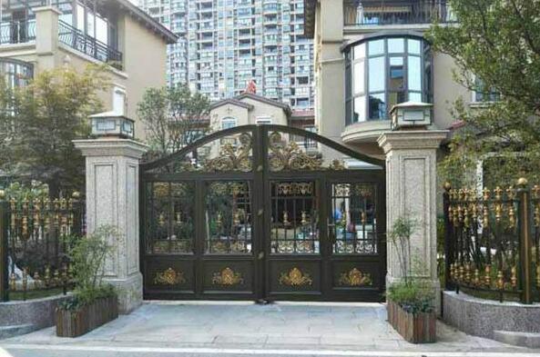 舟山別墅鋁藝大門
