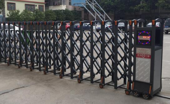 麗水出安智能伸縮門成功落地蓮都區(qū)中山小學(xué)