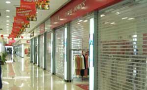 西寧海湖萬達(dá)廣場拉閘門案例