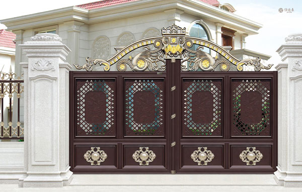 感恩西新銘座選擇了漢中出安智能鋁藝大門