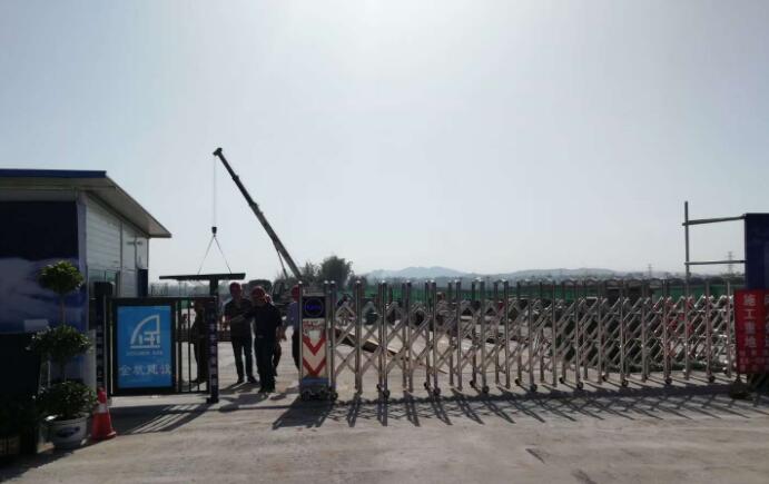 廣安岳池仁安康城電動(dòng)伸縮門案例 - 中出網(wǎng)-智能出入口與停車充電門戶