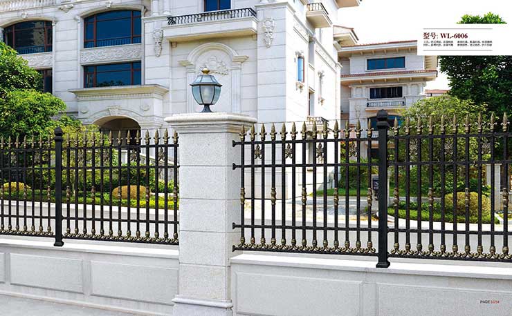 鋼藝護(hù)欄圍欄WL-6006