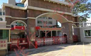 梅州梅縣公安消防大隊伸縮門案例