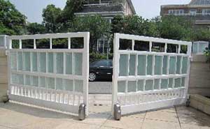 廣州二沙島豪華別墅開門機案例