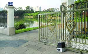 西湖湖景別墅開(kāi)門(mén)機(jī)案例