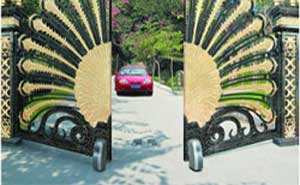 浙江東陽(yáng)畔山豪宅開(kāi)門(mén)機(jī)案例