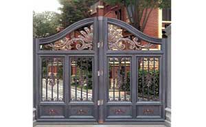 潮州紅樹(shù)灣鋁藝大門(mén)案例