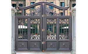 潮州恒大城鋁藝大門(mén)案例