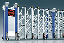 熱烈祝賀朝陽出安智能伸縮門進駐朝陽鼎鑫公寓