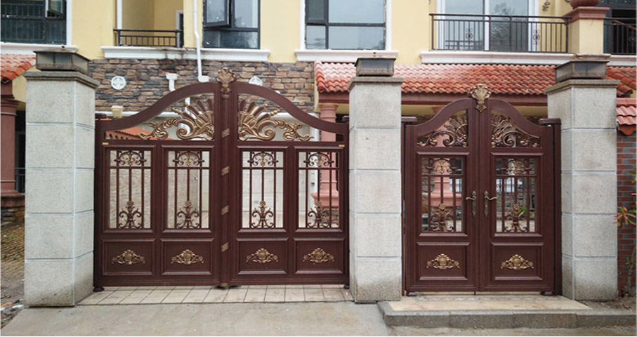 長(zhǎng)沙保利雲(yún)上別墅大門工程案例 - 中出網(wǎng)-智能出入口與停車充電門戶