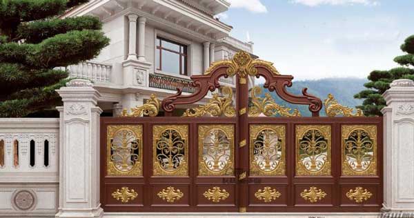 忻州錦繡華府別墅大門案例 - 中出網(wǎng)-智能出入口與停車充電門戶