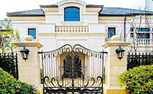 長(zhǎng)白山?紅松溪谷別墅大門案例