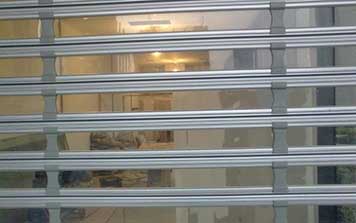 高檔鋁合金水晶門