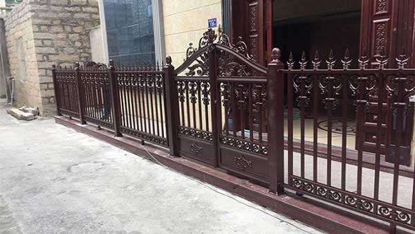 烏海恒大綠洲別墅大門(mén)案例 - 中出網(wǎng)-智能出入口與停車(chē)充電門(mén)戶(hù)