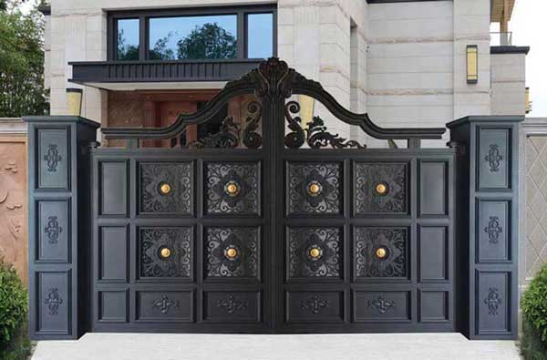 烏海萬(wàn)達(dá)廣場(chǎng)別墅大門案例 - 中出網(wǎng)-智能出入口與停車充電門戶