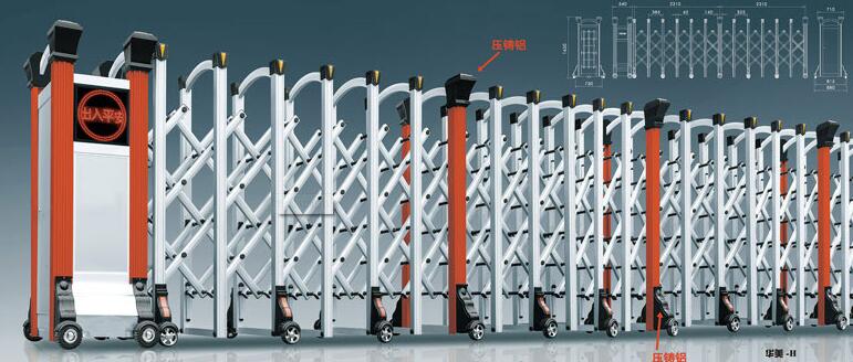 拉薩出安智能伸縮門在中太?城市廣場的工程驗(yàn)收