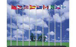 鋁合金電動(dòng)旗桿Q800-Y