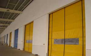 快速堆積門 - 高強度防風(fēng)快速堆積門