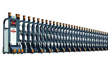 神舟306b（深灰）伸縮門