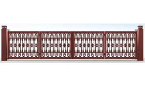 電動折疊門 - 懸浮折疊門L-14