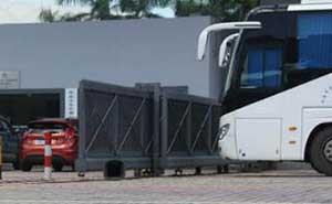 珠海體育中心懸浮門案例