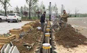 南京科創(chuàng)中心升降柱案例