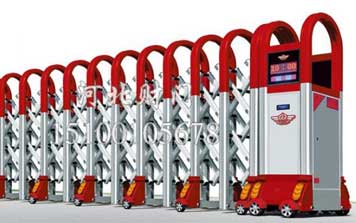 中國風(fēng)633C鋁合金電動(dòng)伸縮門