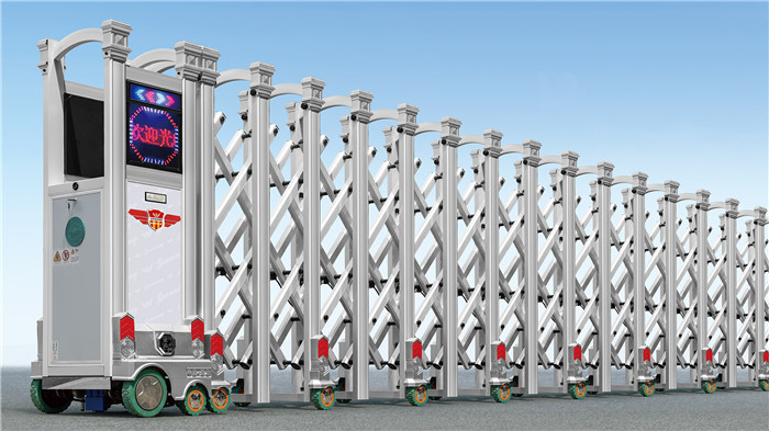 和諧衛(wèi)士鋁合金伸縮門(mén)