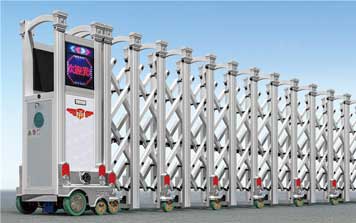 和諧衛(wèi)士鋁合金伸縮門