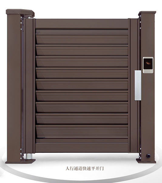 人行通道快速平開門K7000-A2型（深咖）