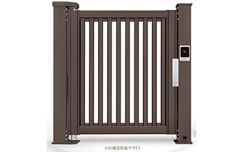 人行通道快速平開(kāi)門(mén)K5500-A1型（深咖）