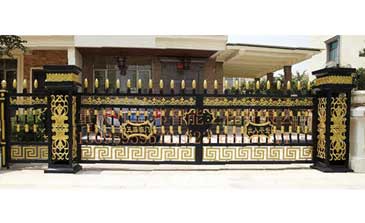 皇庭3號別墅大門