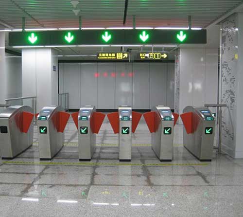 蘇州地鐵通道閘案例 - 中出網(wǎng)-智能出入口與停車充電門戶