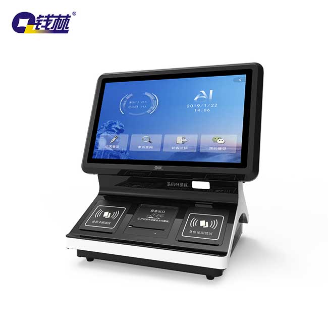 臺(tái)式雙屏訪客機(jī)（T14A）