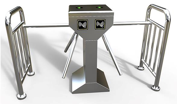 皓辰科技HC-E2002三輥閘 快速道閘 人臉識(shí)別道閘 刷卡道閘