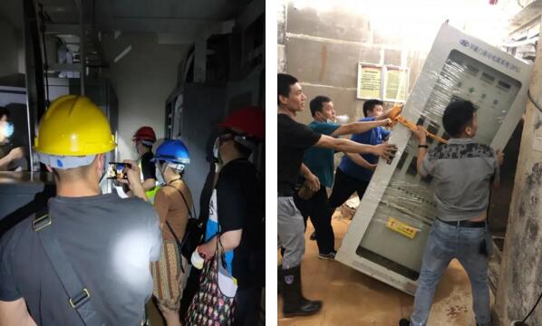 佳都科技團(tuán)隊(duì)搶險(xiǎn)復(fù)通