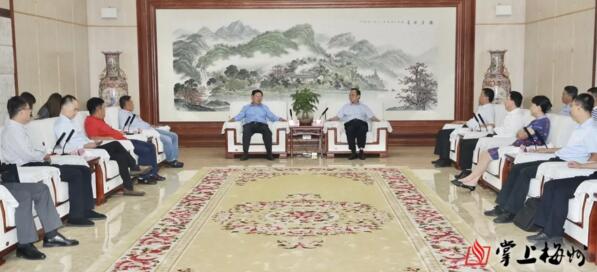 梅州市委書記陳敏會(huì)見佳都科技董事長劉偉等企業(yè)家：推動(dòng)更多領(lǐng)域更深層次更高水平合作