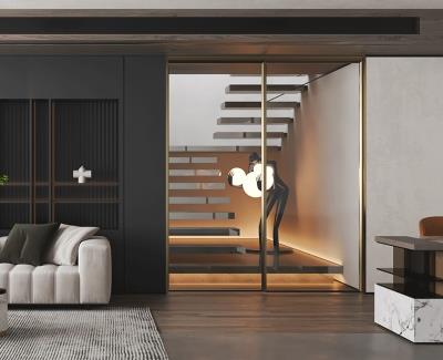 智能平移門雙軌