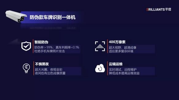 防偽款車牌識別一體機(jī)