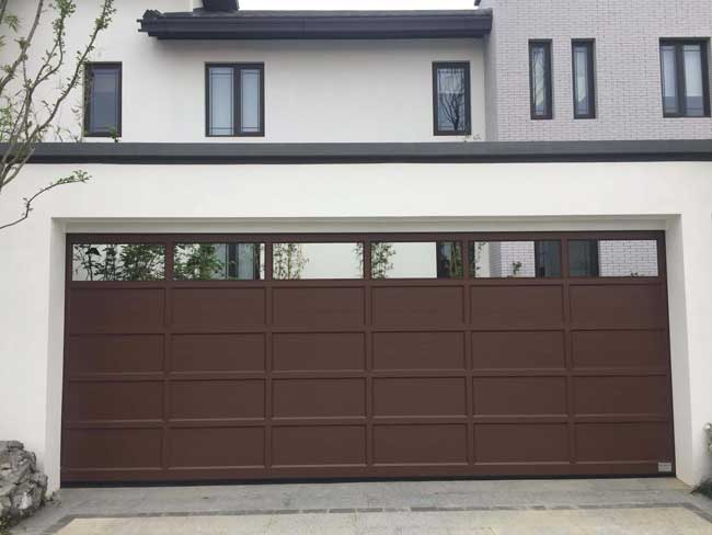 鋁合金車(chē)庫(kù)門(mén)LV001