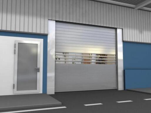 特斯拉上海工廠大批量引進了亞薩合萊高性能快速門和裝卸貨系統(tǒng)