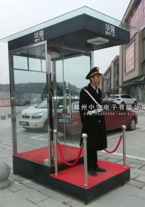 鄭州華強城市廣場崗亭工程案例 - 中出網(wǎng)-智能出入口與停車充電門戶