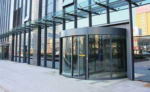 青島遠(yuǎn)洋大廈旋轉(zhuǎn)門案例