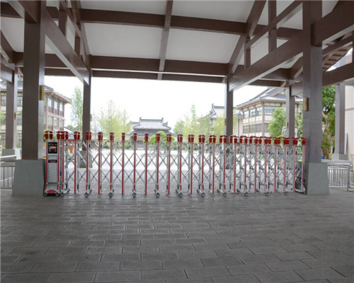 宏盛家園伸縮門案例 - 中出網(wǎng)-智能出入口與停車充電門戶