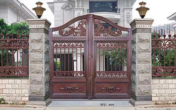 庭院別墅大門 - A616鋁藝庭院大門