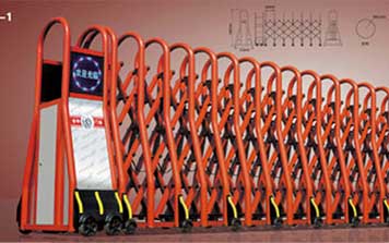 A-1曲美系列電動伸縮門