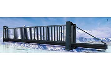 懸浮平移門 - A型懸浮門