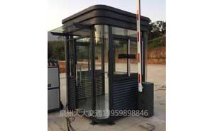 漳州鑫展旺物流園鋼結構崗亭案例 - 中出網-智能出入口與停車充電門戶