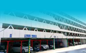 鄭州市建委5層液壓式升降橫移立體庫案例
