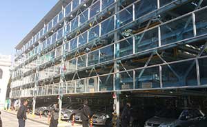 青島地稅局-升降橫移立體車庫項目